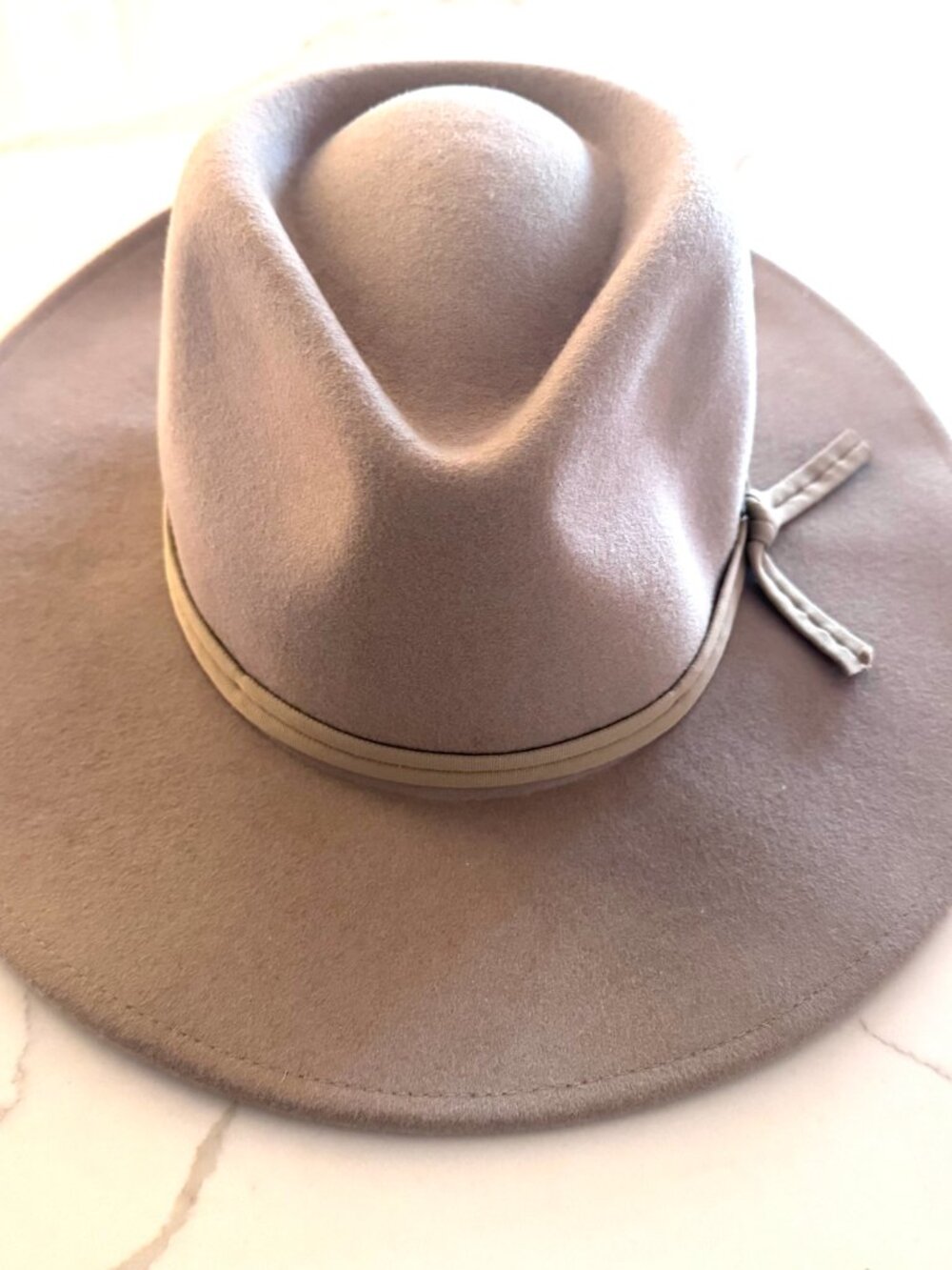 Women's Fedora Hat Tan
